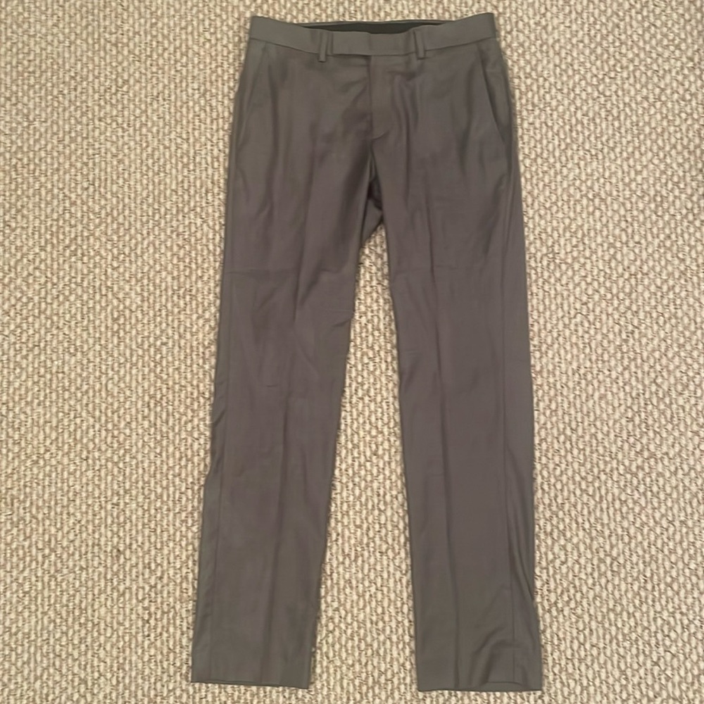 Kenneth Cole Reaction Techni-Cole Men Slim-Fit Dress Pants | Sz: 38S x 31W x 32L